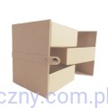 Pudełko Prezentowe Exploding Box Kostka papier mâché 10x10x12cm SCB271052