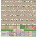SCB220605500b Zestaw papierów do scrapbookingu - Happy Holidays - 9ark - 30x30cm