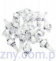 Zestaw 19szt KRYSZTAŁY Sople Sopelki Zawieszki Bombki