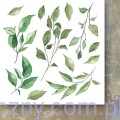 Paper Heaven - Zestaw papierów 15x15cm - W głębi lasu - Kwiaty do wycięcia PHWGLFSET
