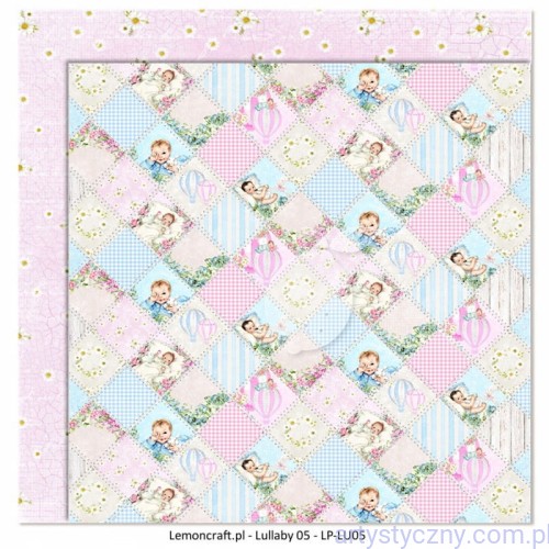 Papier do scrapbookingu Lemoncraft - Lullaby 05 - 30x30 cm