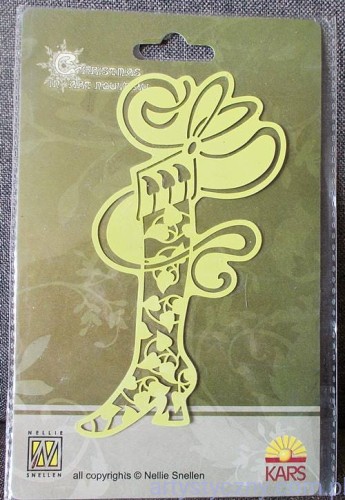 Metalowy Szablon Nellie's Choice - Christmas in Art Nouveau
