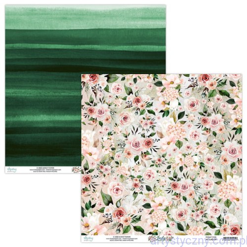 Papier do scrapbookingu Mintay 30x30cm - Lady 04 MT-LAD-04