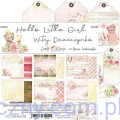 Zestaw papierów Craft o'Clock - Hello Little Girl - 15x15cm - 24ark CC-C43-HLG-09