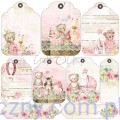 Zestaw papierów Craft o'Clock - Hello Little Girl - 15x15cm - 24ark CC-C43-HLG-09