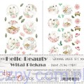 Zestaw etykiet 2szt do wycięcia - Hello Beauty - Zestaw Ślubny - Craft o'Clock CC-DIGI-PR01
