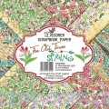 Papiery do Scrapbookingu 20x20cm - The Old Time Spring - 6ark