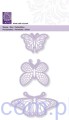 Wykrojniki Cart-Us 3szt - Butterflies - Motyle Motylki 0141