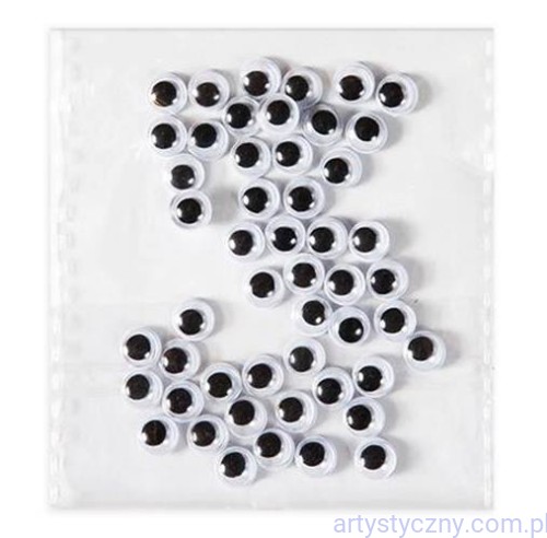 Ruchome Oczy Oczka 3mm - 144 sztuki  2001/0201
