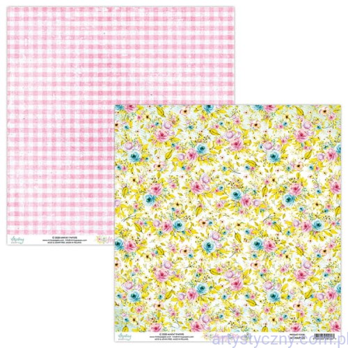 Papier Dwustronny Mintay 30x30cm - Happy Place 05 MT-HAP-05