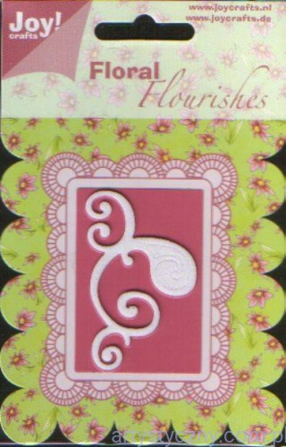 6003.0004 Wykrojnik Joy! Crafts - Floral Flourishes - Fantazyjne Zawijasy 6003/0004