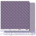 Papier do Scrapbookingu Śnieżynki - Elegantly Festive, Snowflakes Beautyberry - 30x30сm SCB220609801