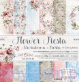 Zestaw Papierów Craft o'Clock - Flower Fiesta - 30x30cm CC-ZD-FF-40