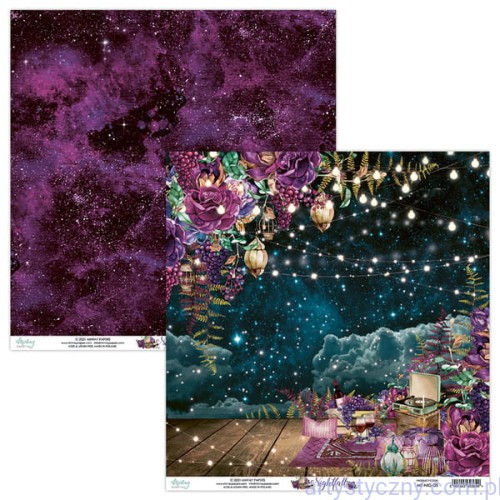 Papier Dwustronny Mintay 30x30cm - Nightfall 03 MT-NIG-03