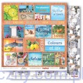 Papier do Scrapbookingu 30x30сm - Śródziemnomorskie Marzenia 07 SCB220609507B