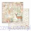 Stamperia Pink Christmas Deer 12x12 Inch Paper Sheets (10pcs) (SBB699).jpg