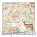 Stamperia Pink Christmas Deer 12x12 Inch Paper Sheets (10pcs) (SBB699)2.jpg