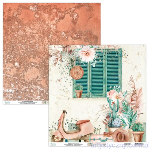 Papier do scrapbookingu Mintay 30x30cm - Suntastic 01 MT-SUN-01