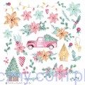 Papier P13 Cosy Winter - Sugar and Spice 30x30cm - dodatki do wycinania  P13-MIS-16-3