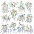 Papier P13 - Christmas Charm - 30x30cm - dodatki do wycinania P13-CHC-04