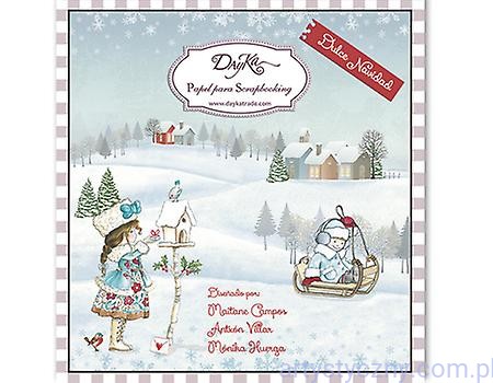 Zestaw papierów DayKa - Dulce Navidad - 24ark - 20x20cm SCP-1011