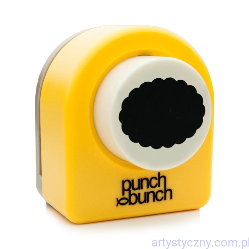 Dziurkacz Ozdobny Punch Bunch - Large Scalloped Oval 33mm - Owal