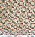 Papier Dwustronny Mintay 30x30cm - Home for Christmas 04 MT-HCF-04