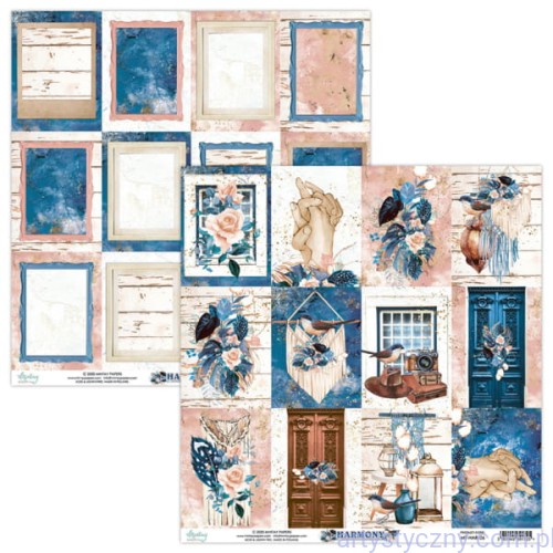 Papier Dwustronny Mintay - 30x30cm - Harmony 06 MT-HAR-06