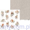 Papier Dwustronny P13 30x30cm - Forest Tea Party 01 P13-FOR-01