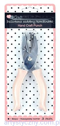 Dziurkacz KOMBINERKI ~ KÓŁKO Koło 3mm JCDK-001