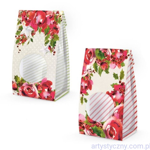 Zestaw pudełek na łakocie Rosy Cosy Christmas - 6szt P13-334