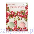 Zestaw pudełek na łakocie Rosy Cosy Christmas - 6szt P13-334