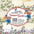 Zestaw papierów 15x15cm - Summer Garden - 24ark