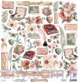 Papier Mintay Love Letters - dodatki do wycięcia - okładka MT-LET-09
