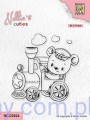 Stempel Akrylowy Nellie's Choice - Train engineer NCCS024