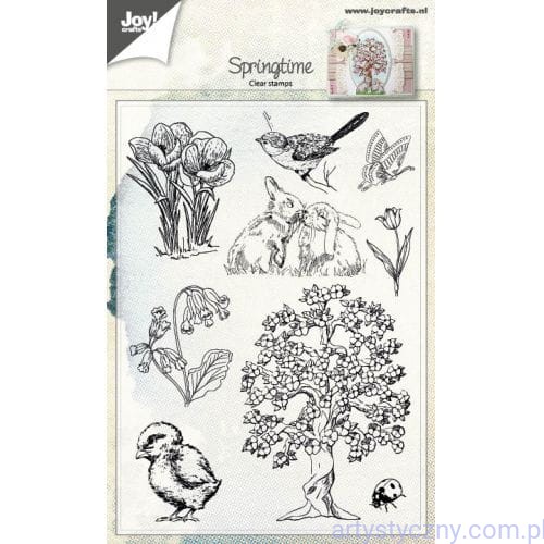 Wielkanocne Stemple Akrylowe JoyCrafts (9szt) 6410/0482