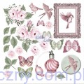 Zestaw papierów do scrapbookingu - Rose Garden - 15x15cm - 28ark ALT-RG-200