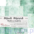 Zestaw papierów do scrapbookingu Craft o'Clock - Mint Mood - 20x20cm CC-ZS-BC07
