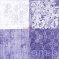Zestaw papierów do scrapbookingu Craft o'Clock - Lavender Mood - 20x20cm CC-ZS-BC09