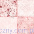 Zestaw bloczek papierów Craft o'Clock - Pink Mood - 20x20cm CC-ZS-BC11