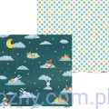 Bloczek papierów do scrapbookingu 15x15cm P13 - Good Night - 24ark P13-GNT-09