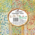 Zestaw papierów do scrapbookingu 15x15cm - The old times - SPRING - 24ark