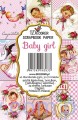 Zestaw papierów Mini do Scrapbookingu M87 -Baby Girl - 24ark