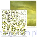 Leaves 06 - Liście listki do wycięcia 30x30cm - Lexi Design LX-21-K43-06