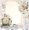 Papier do scrapbookingu Mintay 30x30cm - Written Memories MT-MEM-01