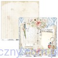 Papier do scrapbookingu Mintay 30x30cm - Written Memories MT-MEM-03