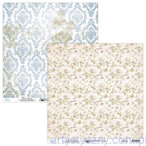Papier do scrapbookingu Mintay 30x30cm - Written Memories 04