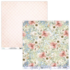 Papier do scrapbookingu Mintay 30x30cm - Written Memories 05