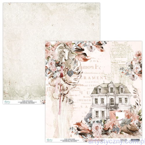 Papier do scrapbookingu Mintay 30x30cm - Florabella MT-FLO-03