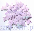 Cekiny Motyle Motylki - Białe Opal - 12x17mm - 10g ~ 200szt